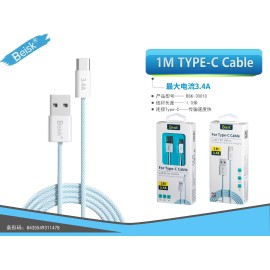 CABLE DE TYPE-C 1M 3.4A BSK-3001IP