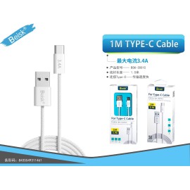 CABLE DE TYPE-C 1M 3.4A BSK-3001IP