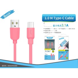CABLE TYPE-C 1M 3.1A BSK-3016C