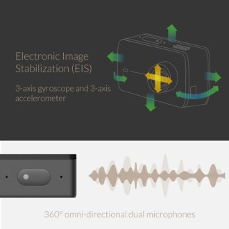 XIAOYI 4K ACTION CAMERA KIT