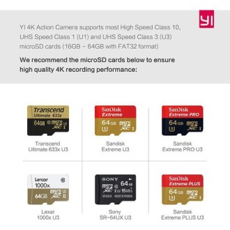 XIAOYI 4K ACTION CAMERA KIT