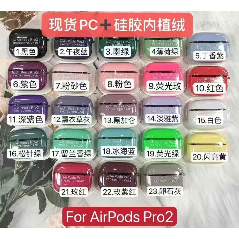 F.PC+SILICONA PARA AIRPODS 1-2