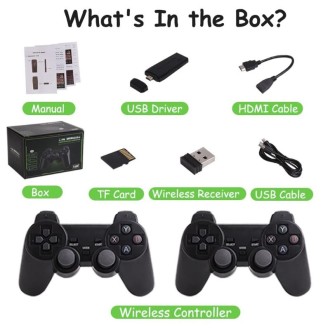 Consola de Videojuegos Retro HDMI con Tarjeta 4K HD