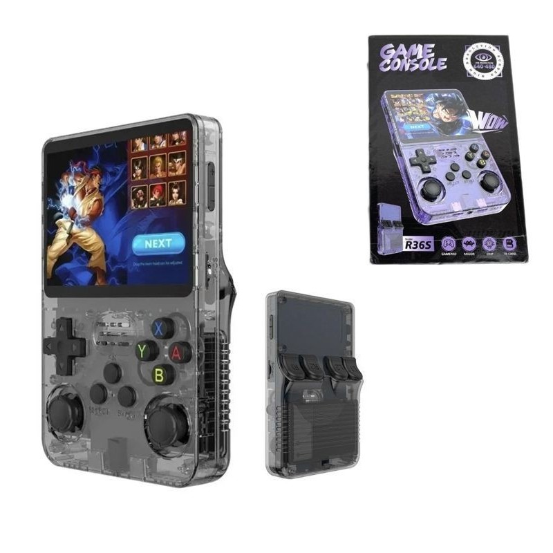 CONSOLAS CON DOS TARJETAS MERMORIA R36S