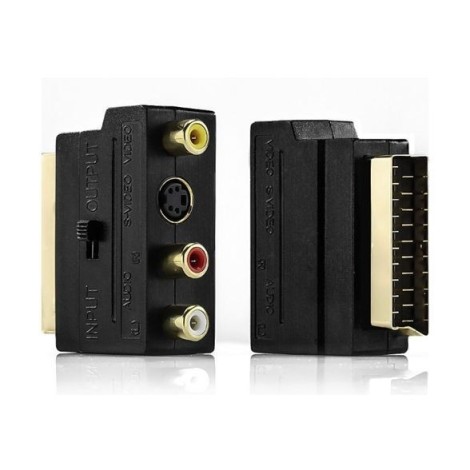 EUROCONECTOR A 3RCA Y SVH