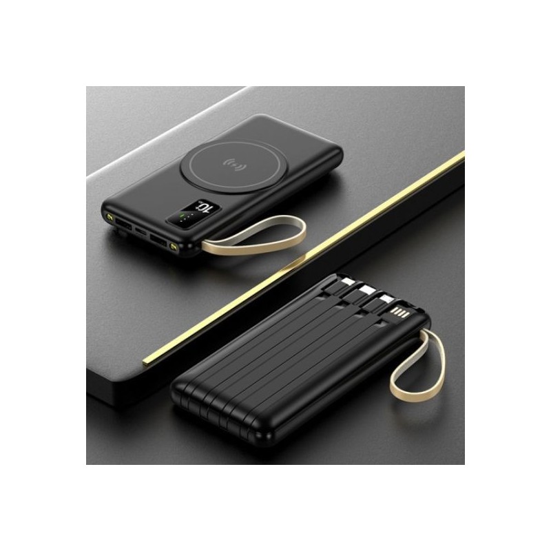 无线磁吸充电宝带线 10000MAH