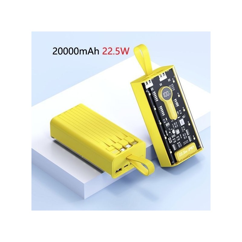 POWER BANK 20000MAH 22.5W