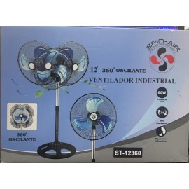 VENTILADOR 12 FAN 360 oscilante