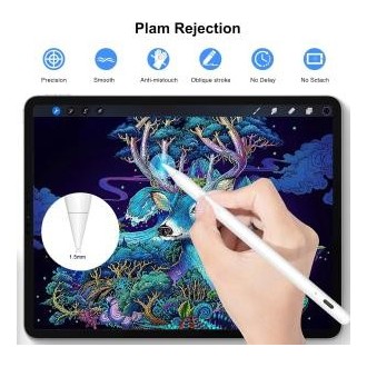 触摸笔 适用于 iPad 的 Apple Pencil，具有防手掌误触功能