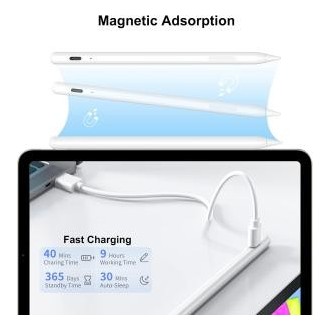 触摸笔 适用于 iPad 的 Apple Pencil，具有防手掌误触功能