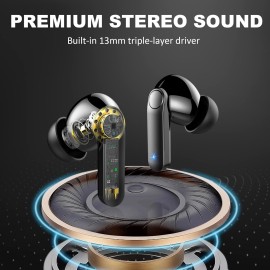 GW20S 蓝牙耳机 HiFi 立体声 IP67 防水 CVC8.0 降噪技术