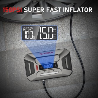 UTOGEN Portable Car Jump Starter with Air Compressor