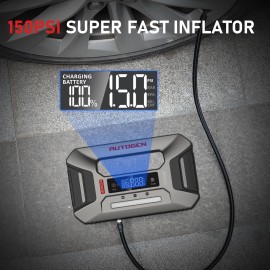 UTOGEN Portable Car Jump Starter with Air Compressor