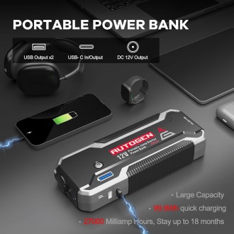 AUTOGEN Arrancador para automóvil 4000A