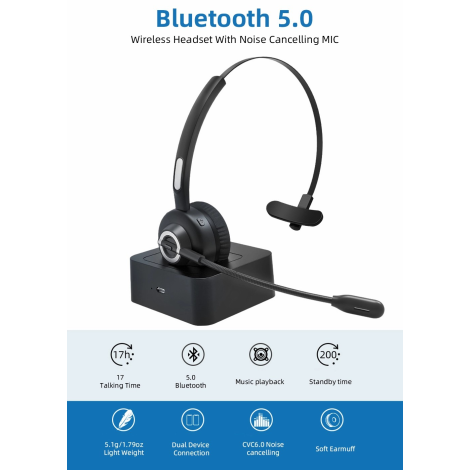 Cascos bluetooth m98 willful