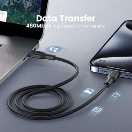 RAMPOW Cable USB C Carga Rapida 4 Pack