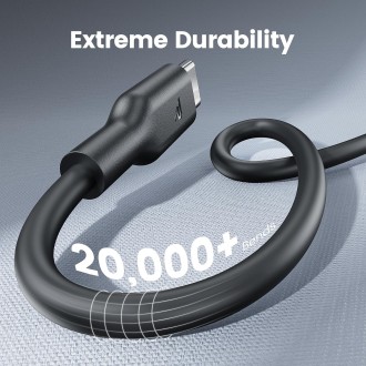 RAMPOW Cable USB C / C-C Carga Rapida 4条装