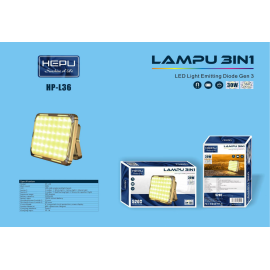 HEPU HP-L36 30W 5200MAH 3 IN 1