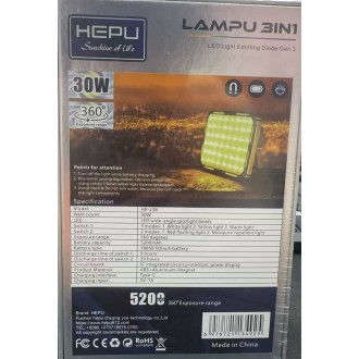 HEPU HP-L36 30W 5200MAH 3 IN 1