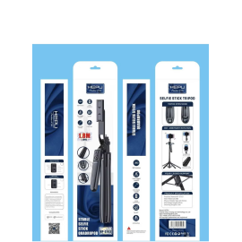 HEPU HP-ST03 蓝牙自拍杆 – 三脚架 + 遥控器 + 可折叠