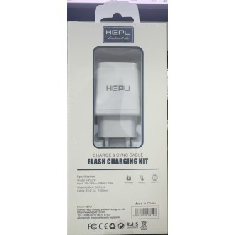 HEPU HP-617C 2XUSB LIGHTNING 2.1A