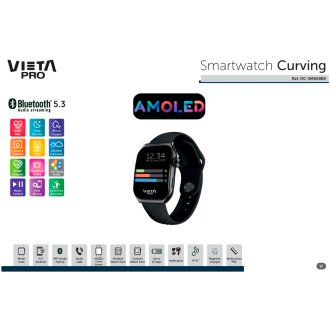 Reloj Inteligente Vieta Pro CURVING