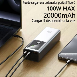 POWER BANK 20000MAH CARGA RAPIDO 100W 可冲笔记本