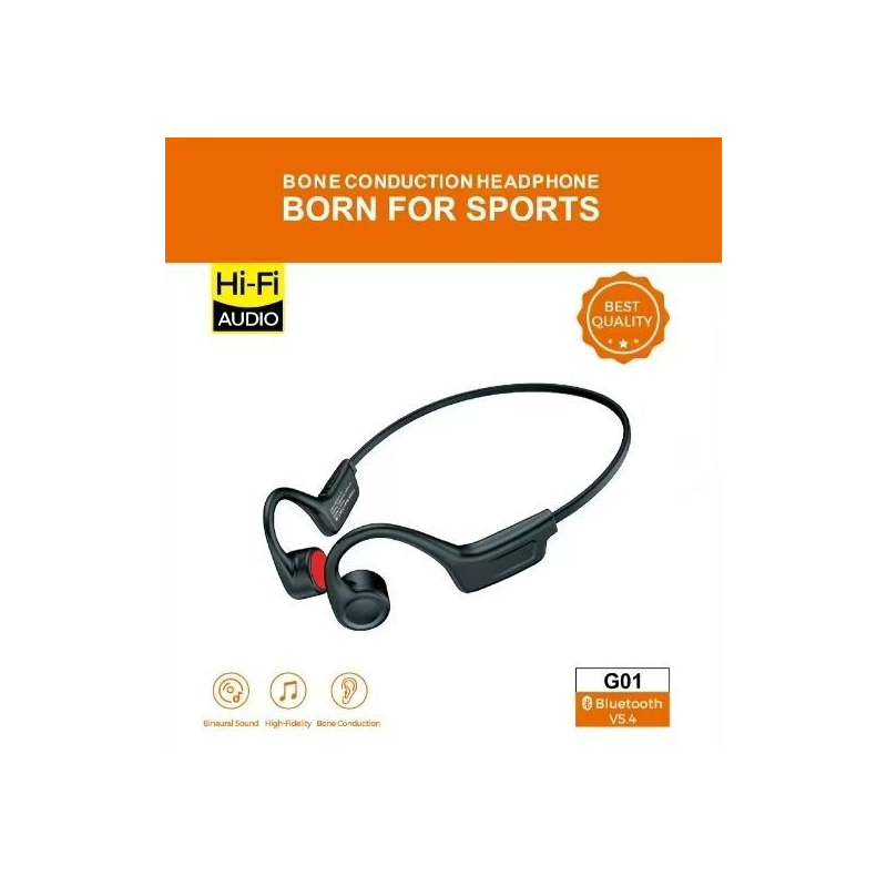 Auriculares DE CONDUCCION OSEA REAL G01