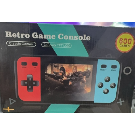 RETRO GAME CONSOLE  600 GAMES