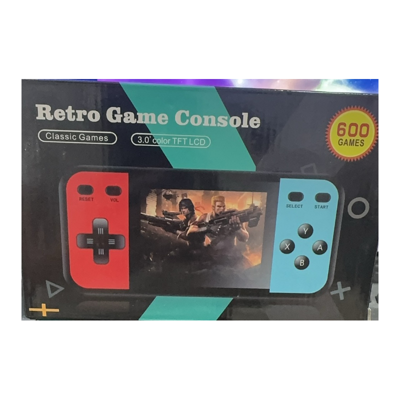 RETRO GAME CONSOLE  600 GAMES