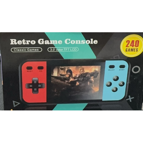 RETRO GAME CONSOLE 240 GAMES