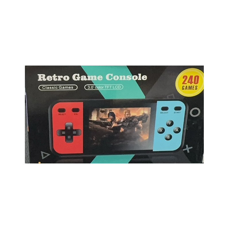 RETRO GAME CONSOLE 240 GAMES