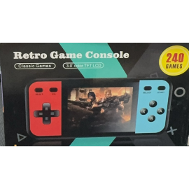 RETRO GAME CONSOLE 240 GAMES