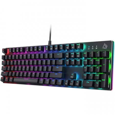 Aukey KM-G12 Teclado Mecánico Gaming RGB Switch Red