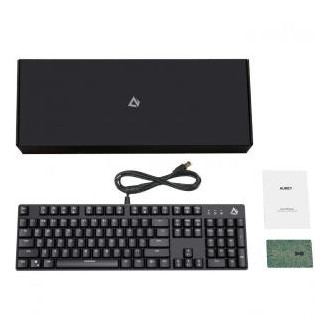 Aukey KM-G12 Teclado Mecánico Gaming RGB Switch Red