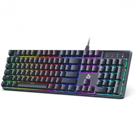 Aukey KM-G16 Teclado Mecánico Gaming Retroiluminado Switch Blue