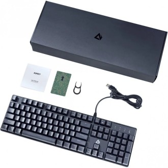 Aukey KM-G16 Teclado Mecánico Gaming Retroiluminado Switch Blue