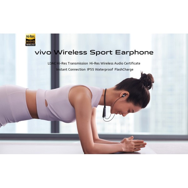 vivo wireless sport earphone IP55 HI-RES