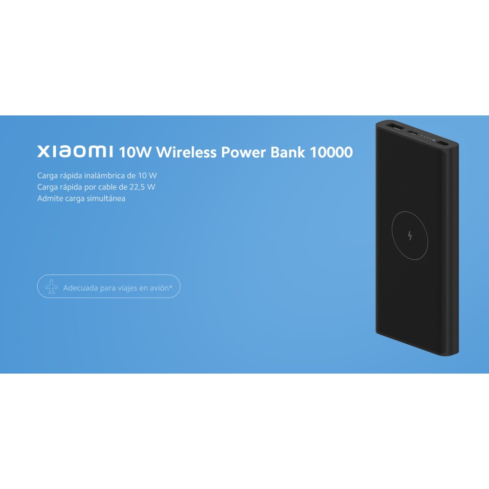 XIAOMI 10W Wireless Power Bank 10000