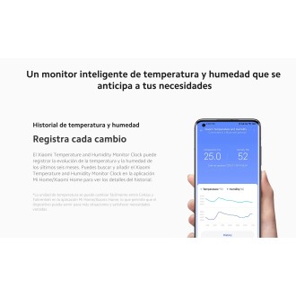Xiaomi Temperature and Humidity Monitor Clock