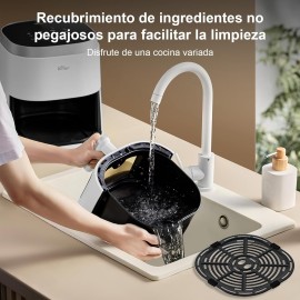 Bear 5L Freidora De Aire Visual, 7 Programas