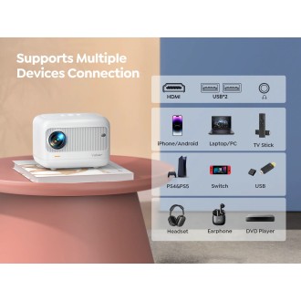 Yaber Proyector E1 Mini HD