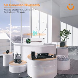 YABER V5 Mini Proyector Portátil, 2.4G & 5G WiFi