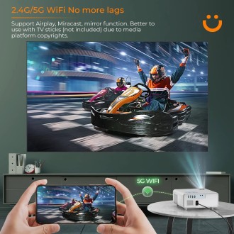 Yaber Proyector PRO Y9 1080P  蓝牙 4K WIFI