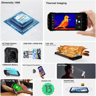 DOOGEE V31 GT 22GB+256GB