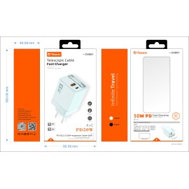 充电器带伸拉线-65W PD50w TPC