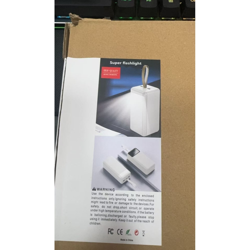 30000 mah POWER BANK USB LED 22.5W
