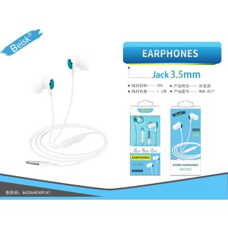BSK-4077 AURICULARES CON MICROFONO