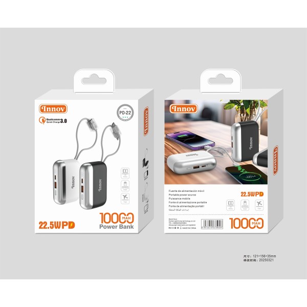 INNOV PD-22 10000MAH PD 22.5W
