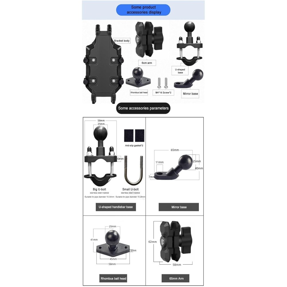 Portamoviles Moto para Teléfono